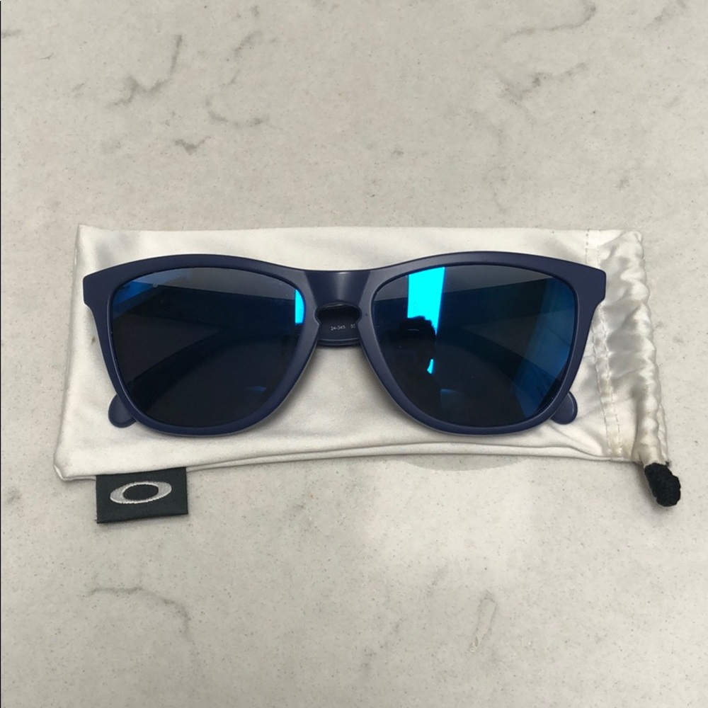 Oakley Frogskins Special Edition Blue/Ice Iridium